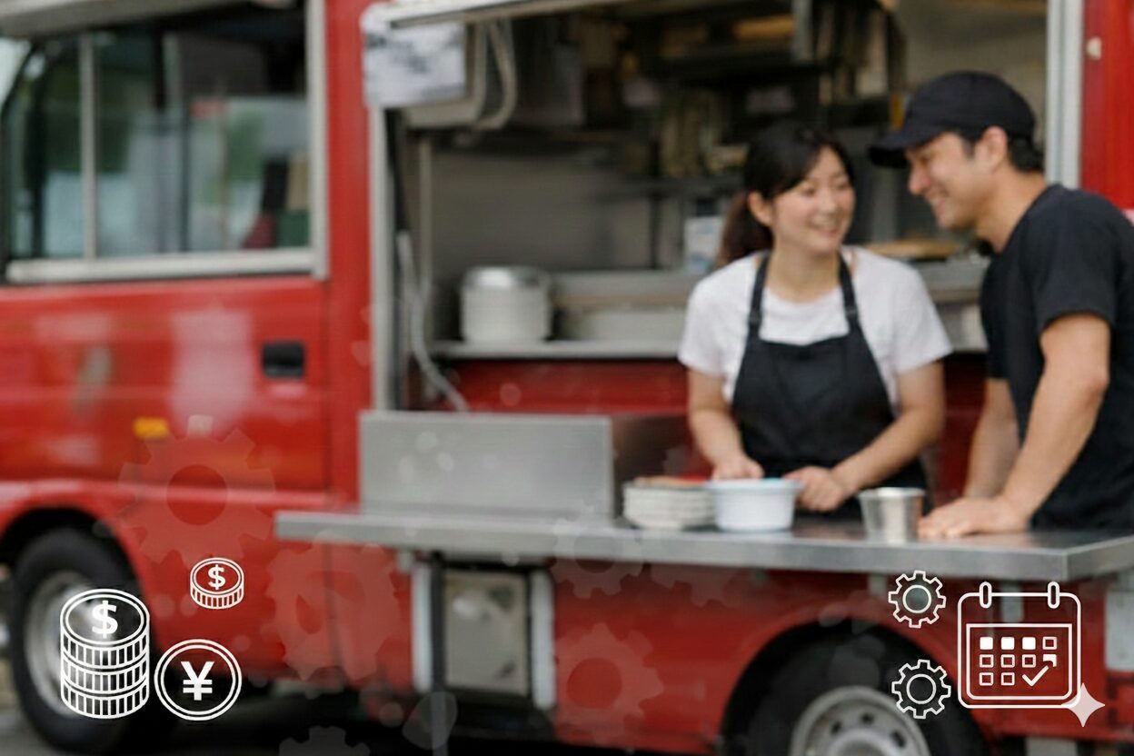 キッチンカー出店料の相場と内訳を徹底解説！損をせず利益を残すための全知識_キッチンカー製作あいあんクック