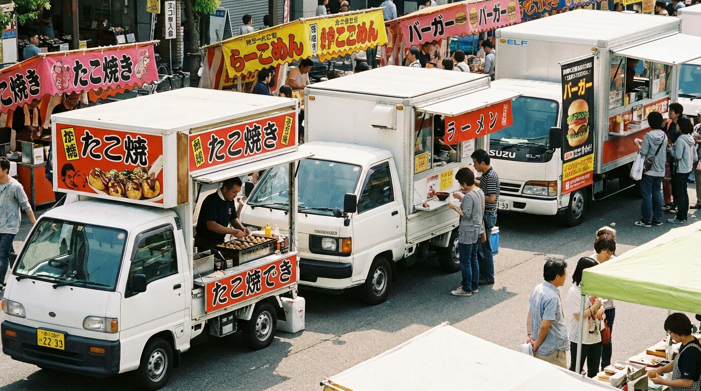 キッチンカー大きさ」別メリット・デメリット_キッチンカー製作あいあんクック